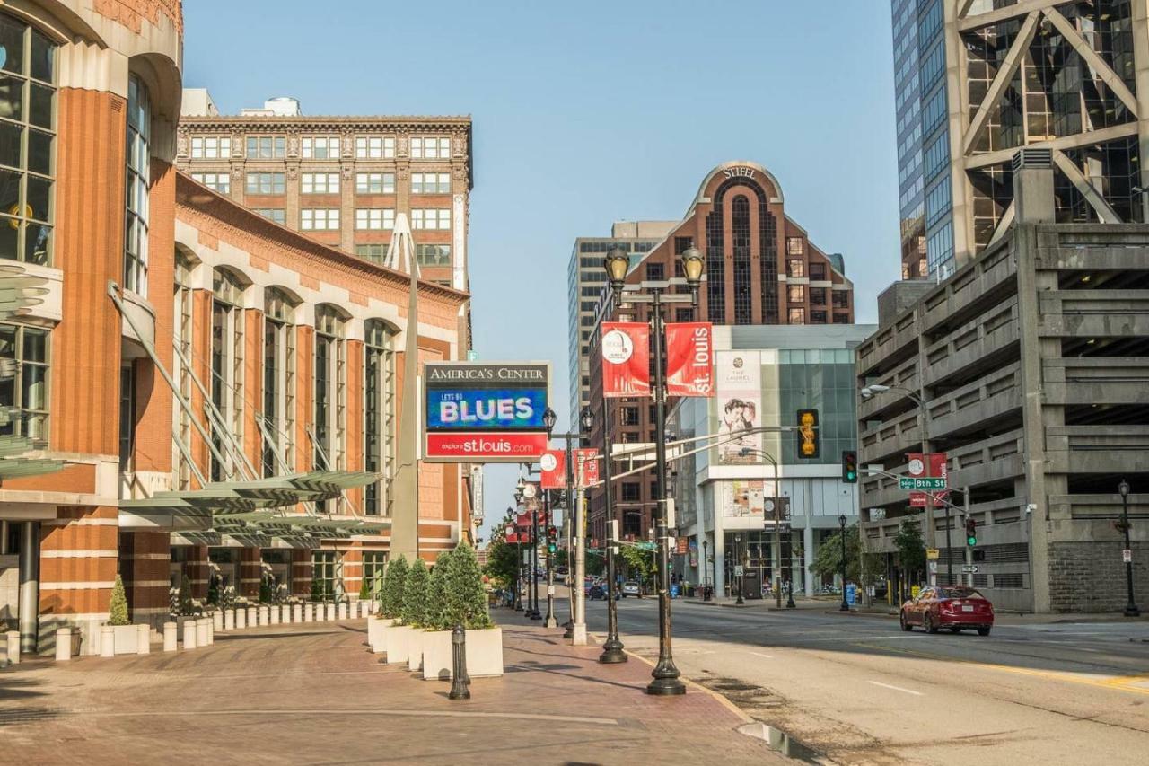 Апартаменти Frontdesk 1209 Washington Ave Apts Downtown St Louis Сент-Луїс Екстер'єр фото